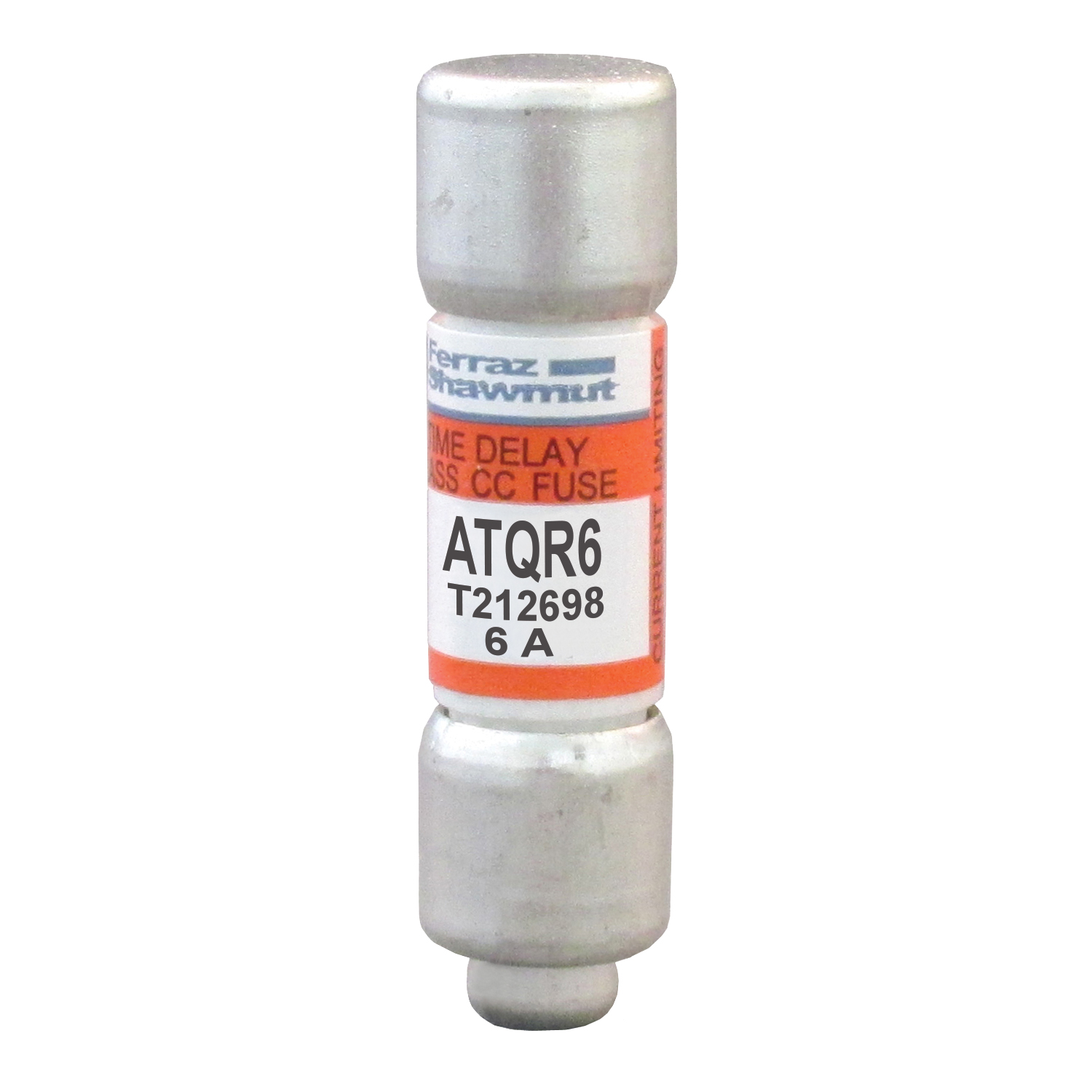 MERS 10x38mm Class CC Time delay 600Vac/300Vdc 200kAac/100kAdc 6A UL - ATQR6