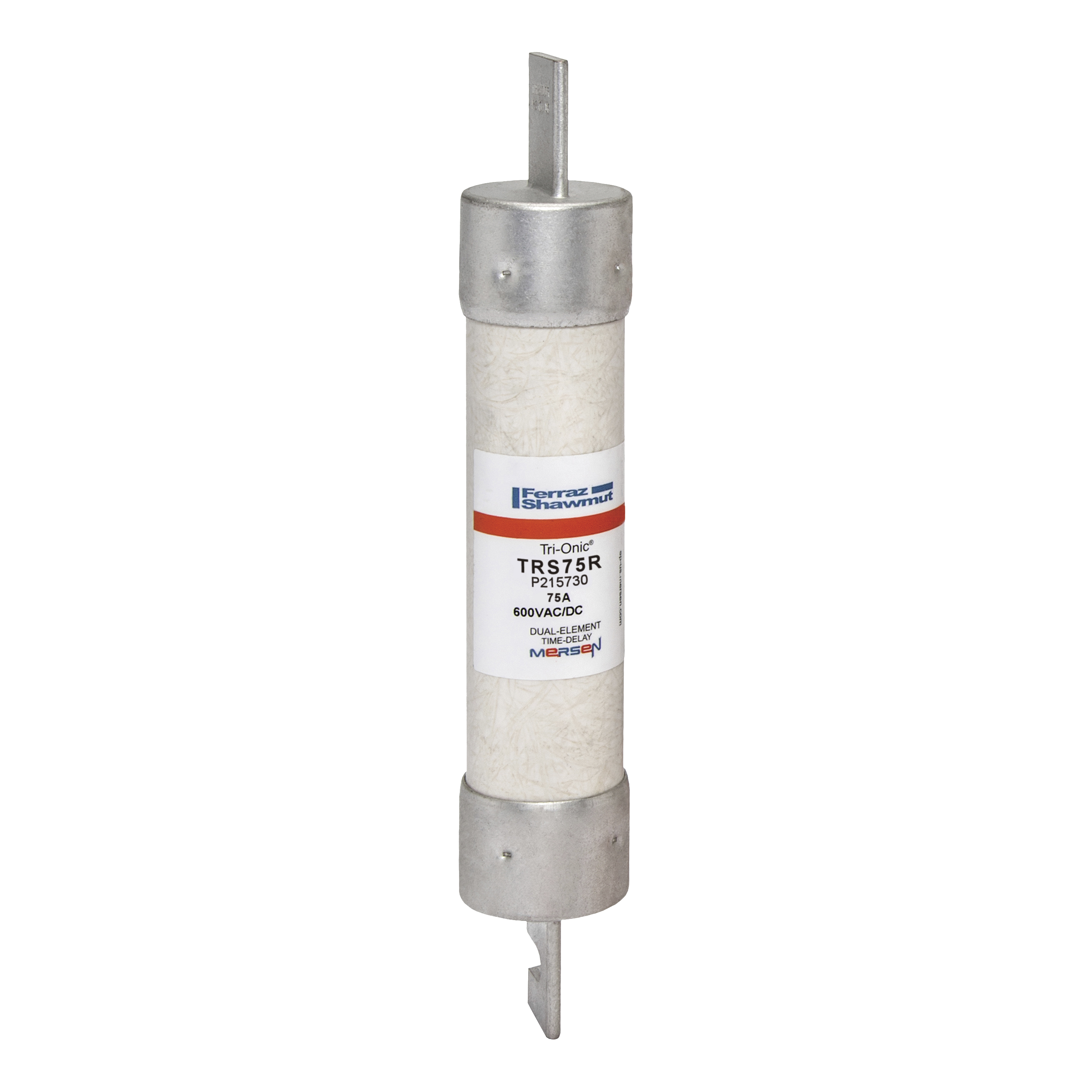 MERS 27x149mm Class RK5 Time delay 600Vac/dc 200kAac/100kAdc 75A UL - TRS75R
