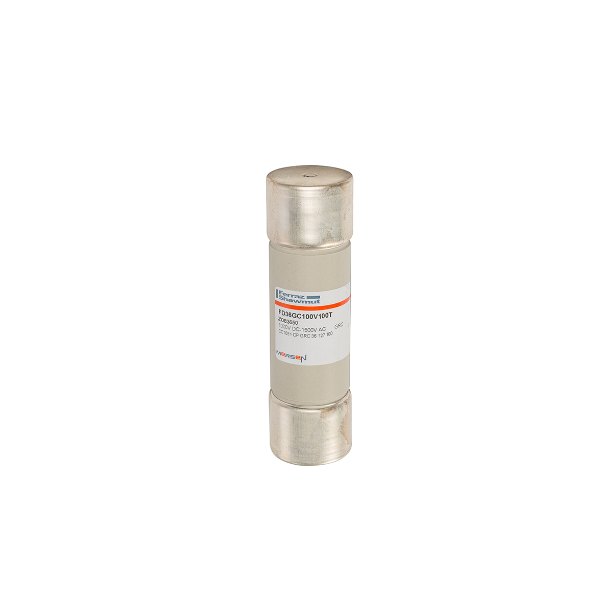 MERS HS 36x127mm gR 1000Vdc 100kA 100A striker - FD36GC100V100T - Z083650