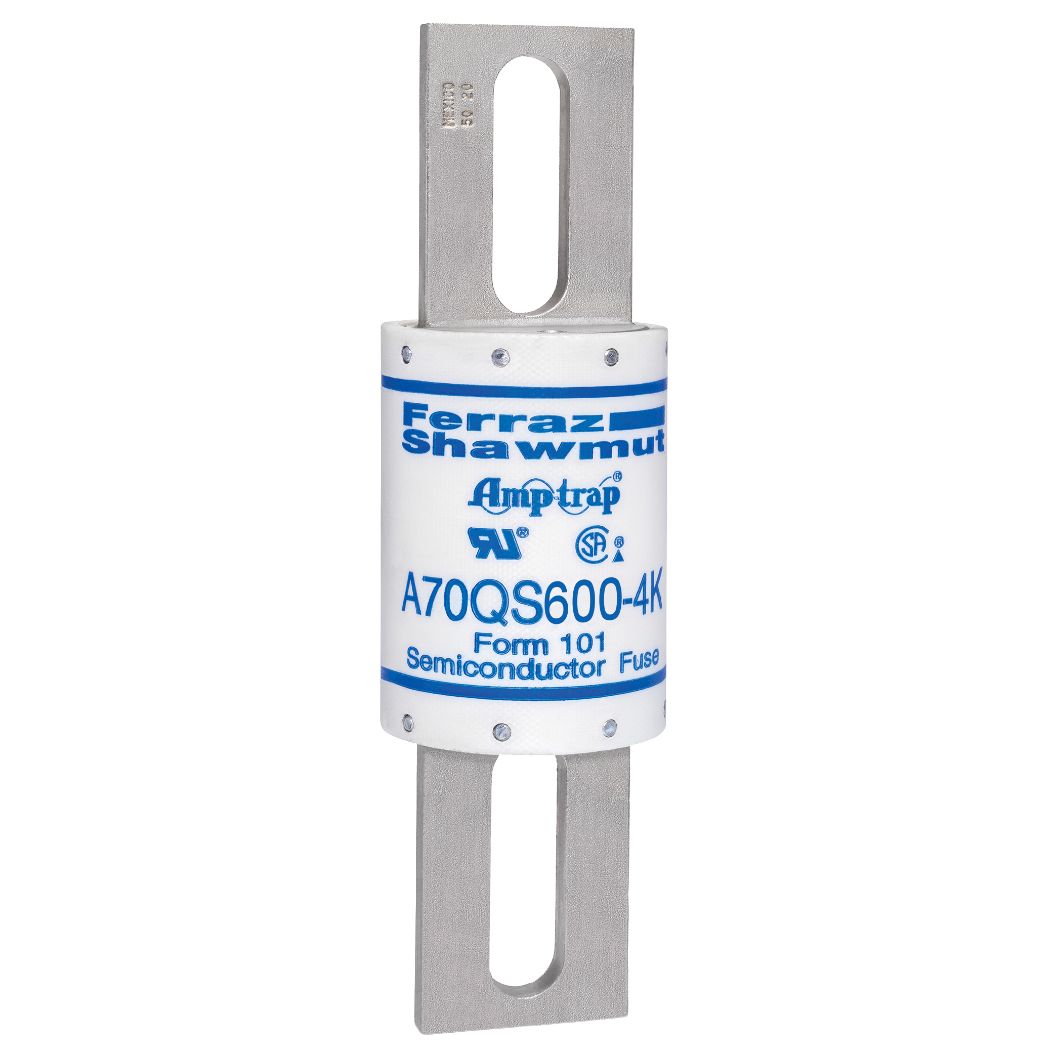 MERS HS Amp-Trap 700Vac/dc 200kAac/87kAdc 600A UL Form 101 - A70QS600-4K