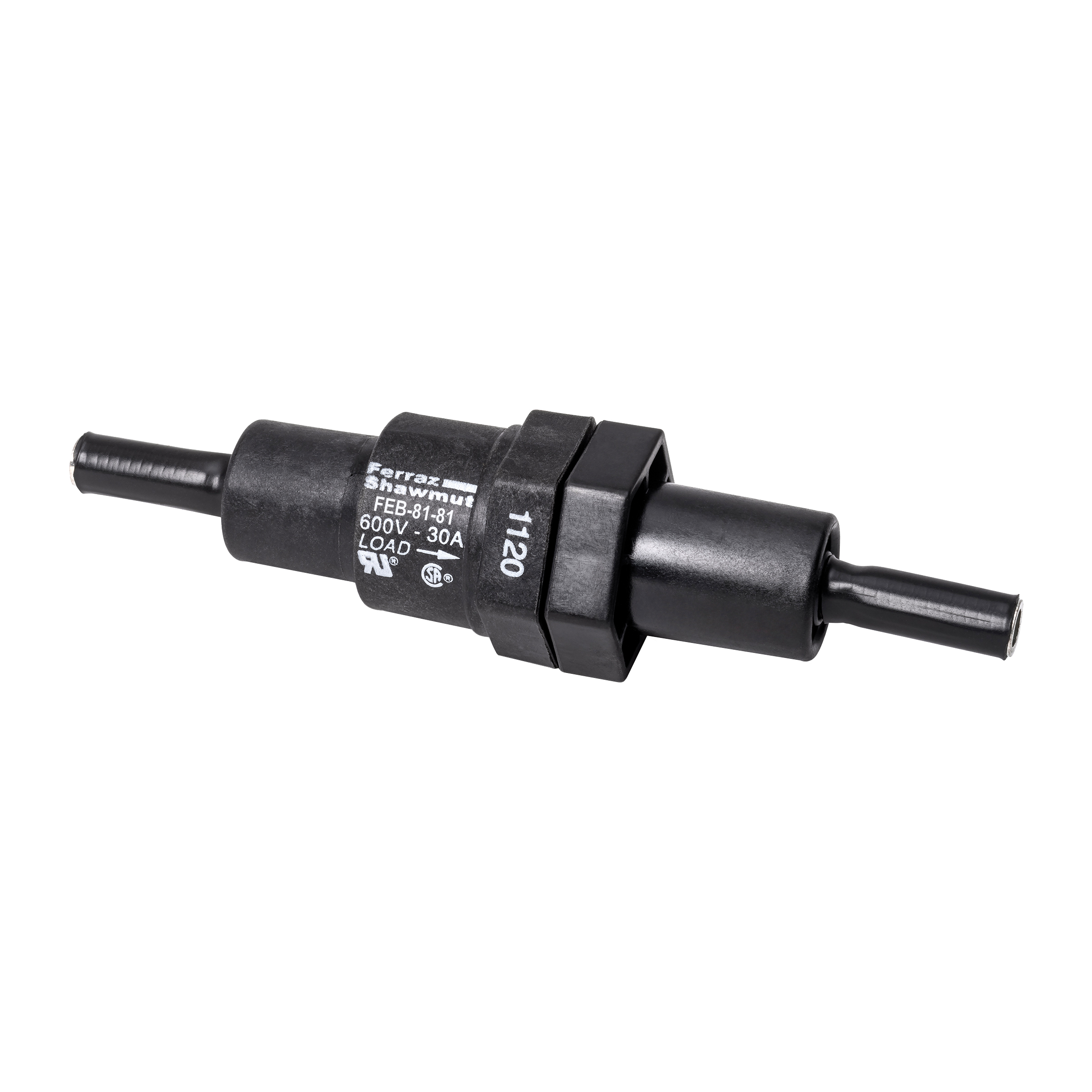 MERS Fuse holder 10x38mm 600Vac/dc for ATQ-ATM-TRM-OTM-A60Q-2-A6Y-2B UL  - FEB-81-81 - T230546