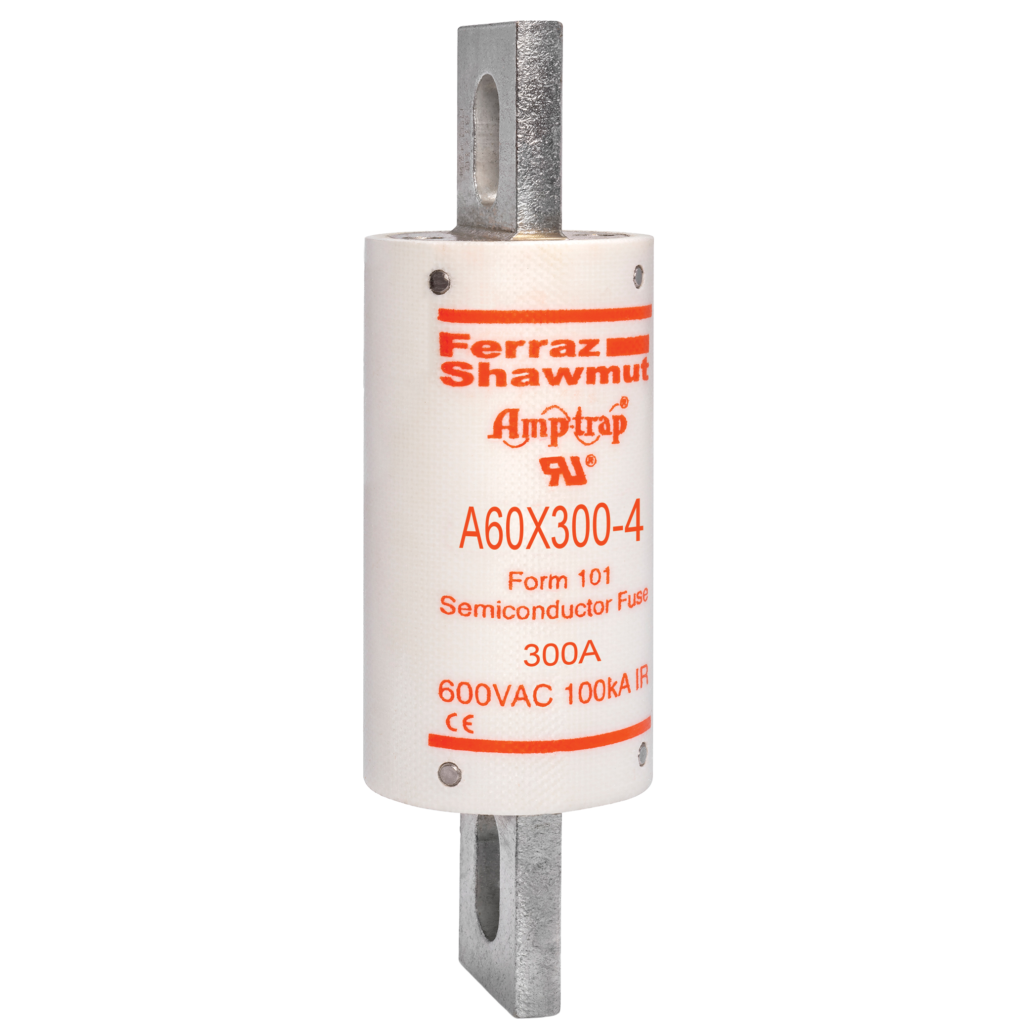 MERS HS 38x73mm 600Vac 200kA 300A blades bolt  Amp trap Form 101 UL - A60X300-4
