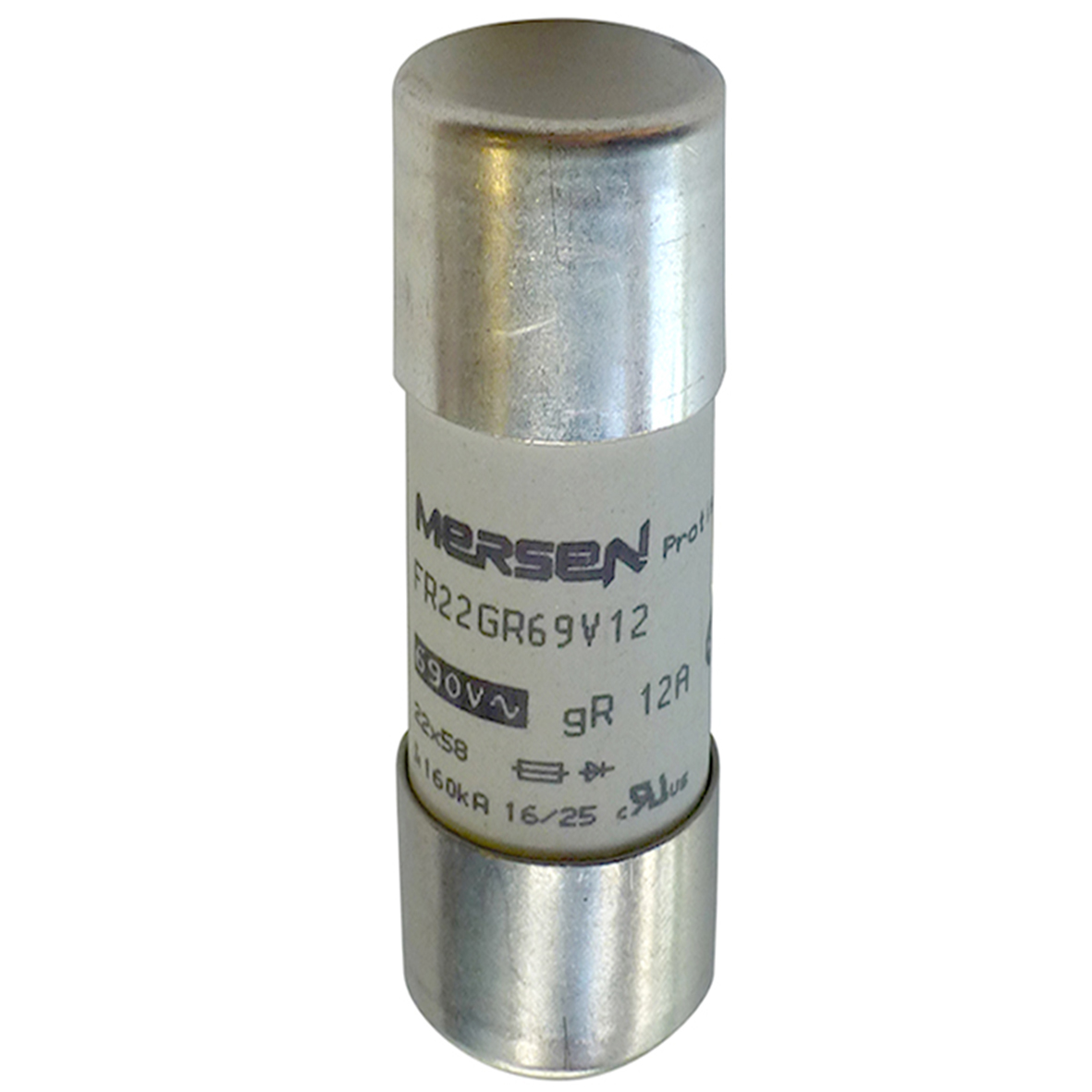 MERS HS 22x58mm gR 690Vac 160kA 12A IEC/UL - FR22GR69V12 - W1018551