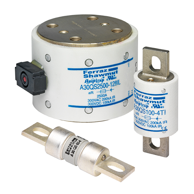 MERS HS Amp-Trap 300Vac/dc 200kAac/100kAdc 250A UL Form 101 Indicator UL - A30QS250-4IL