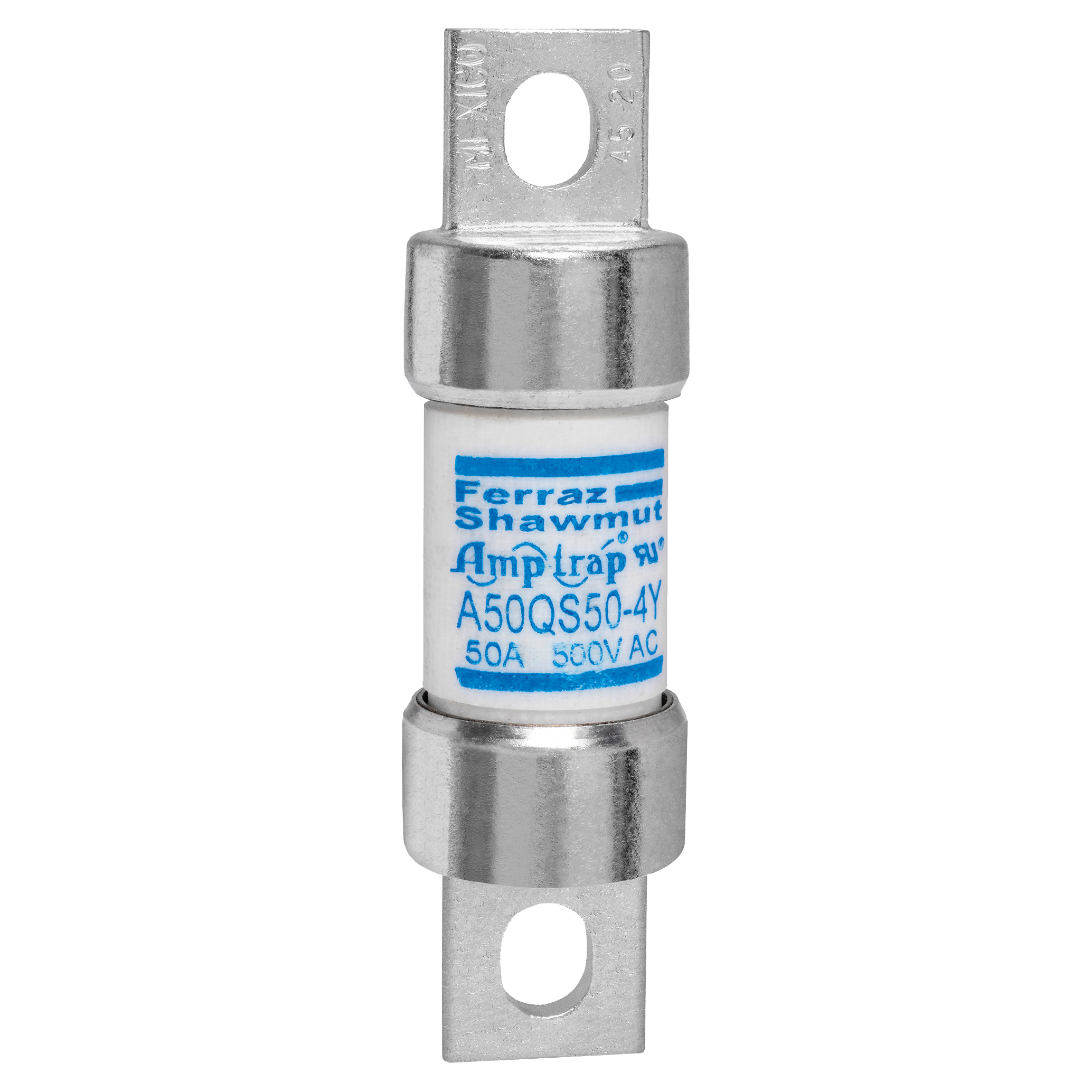 MERS HS Amp-Trap 500Vac/dc 200kAac/87kAdc 50A UL Form 101 - A50QS50-4Y
