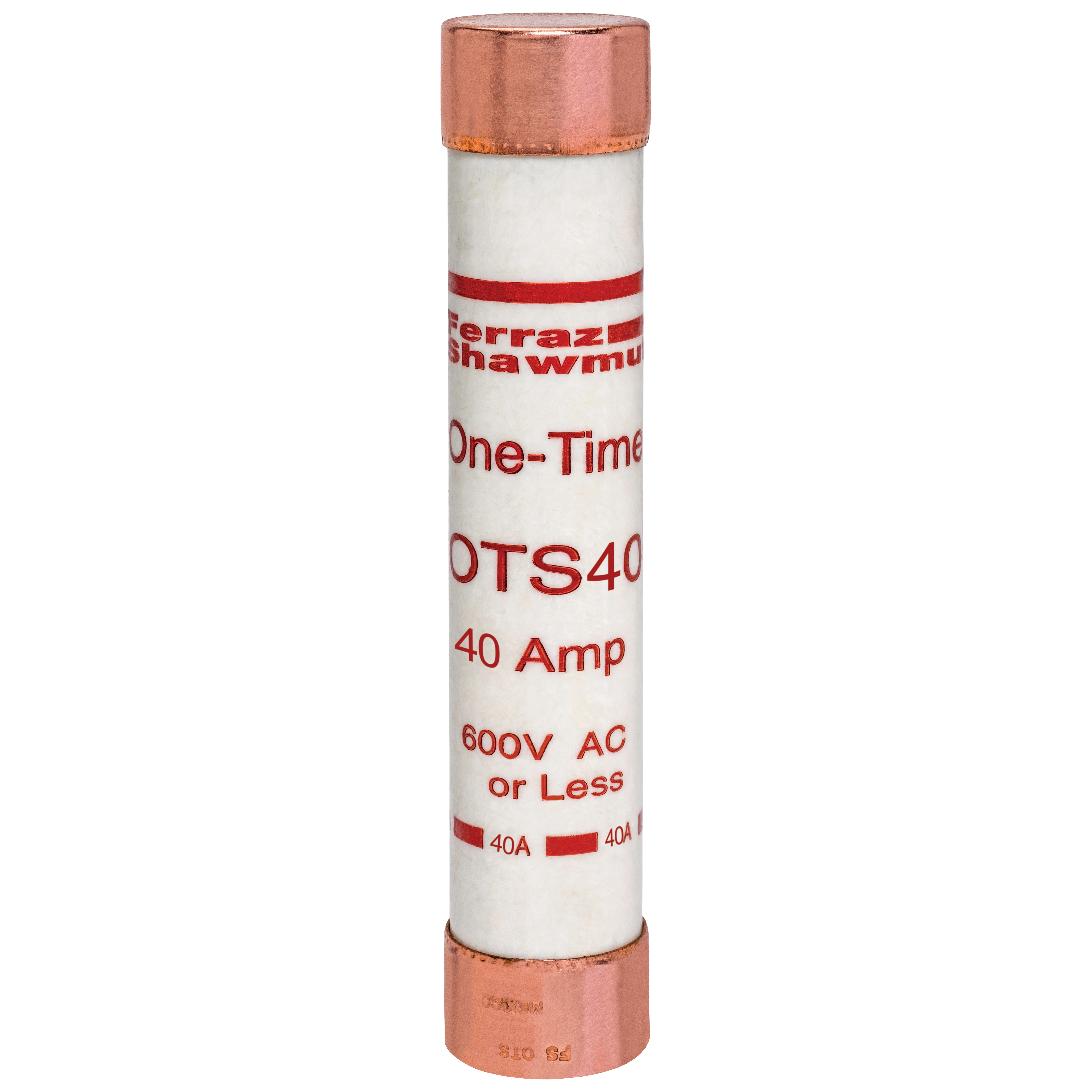 MERS  Class K5 Fast acting 600Vac/300Vdc 50kAac/20kAdc 40A UL - OTS40