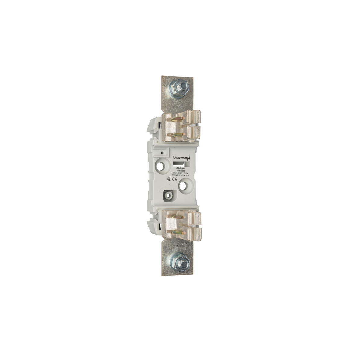 MERS Fuseholder NH3 Plastic Base - PP F/TORN. 1P IEC - BB31PP - W213643