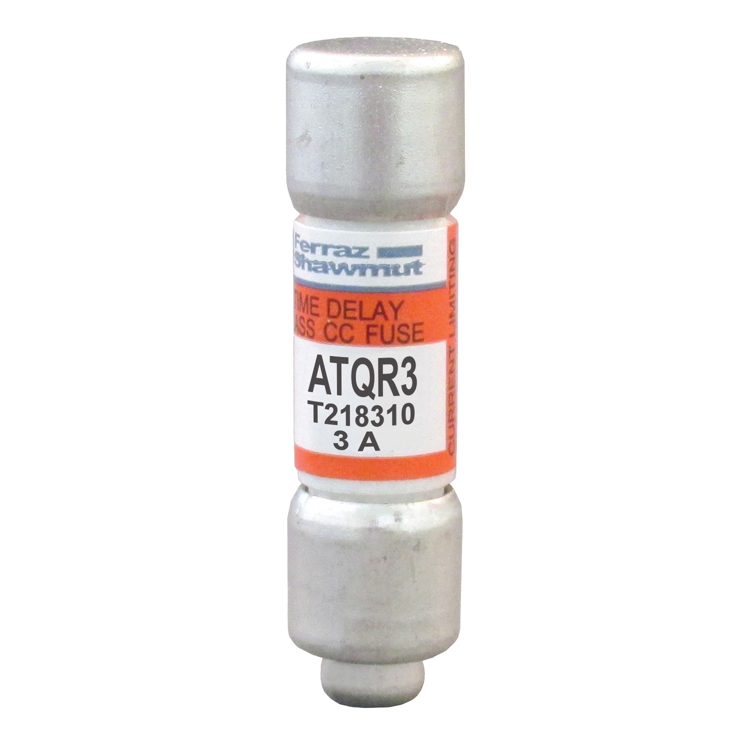 MERS 10x38mm Class CC Time delay 600Vac/300Vdc 200kAac/100kAdc 3A UL - ATQR3