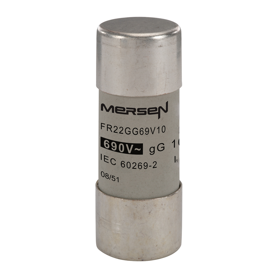 MERS 22x58mm gG 690Vac 120kA 10A IEC - FR22GG69V10 - T200761