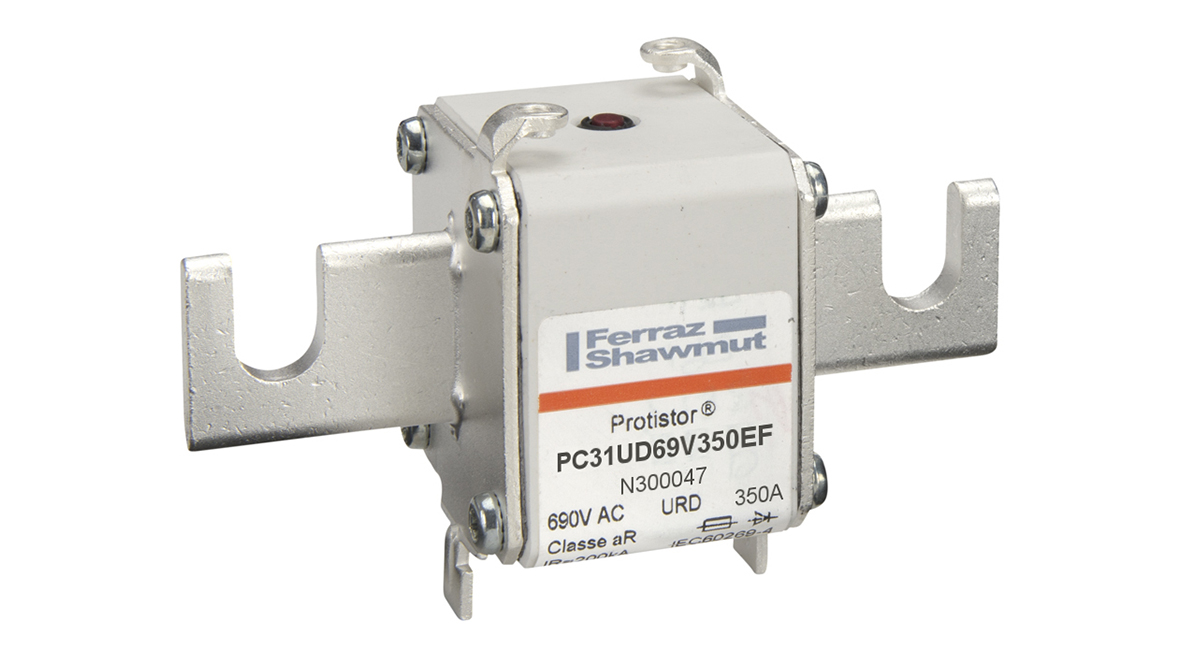MERS HS Size 31 aR 690Vac 200kA 350A EF blades IEC/UL - PC31UD69V350EF - N300047