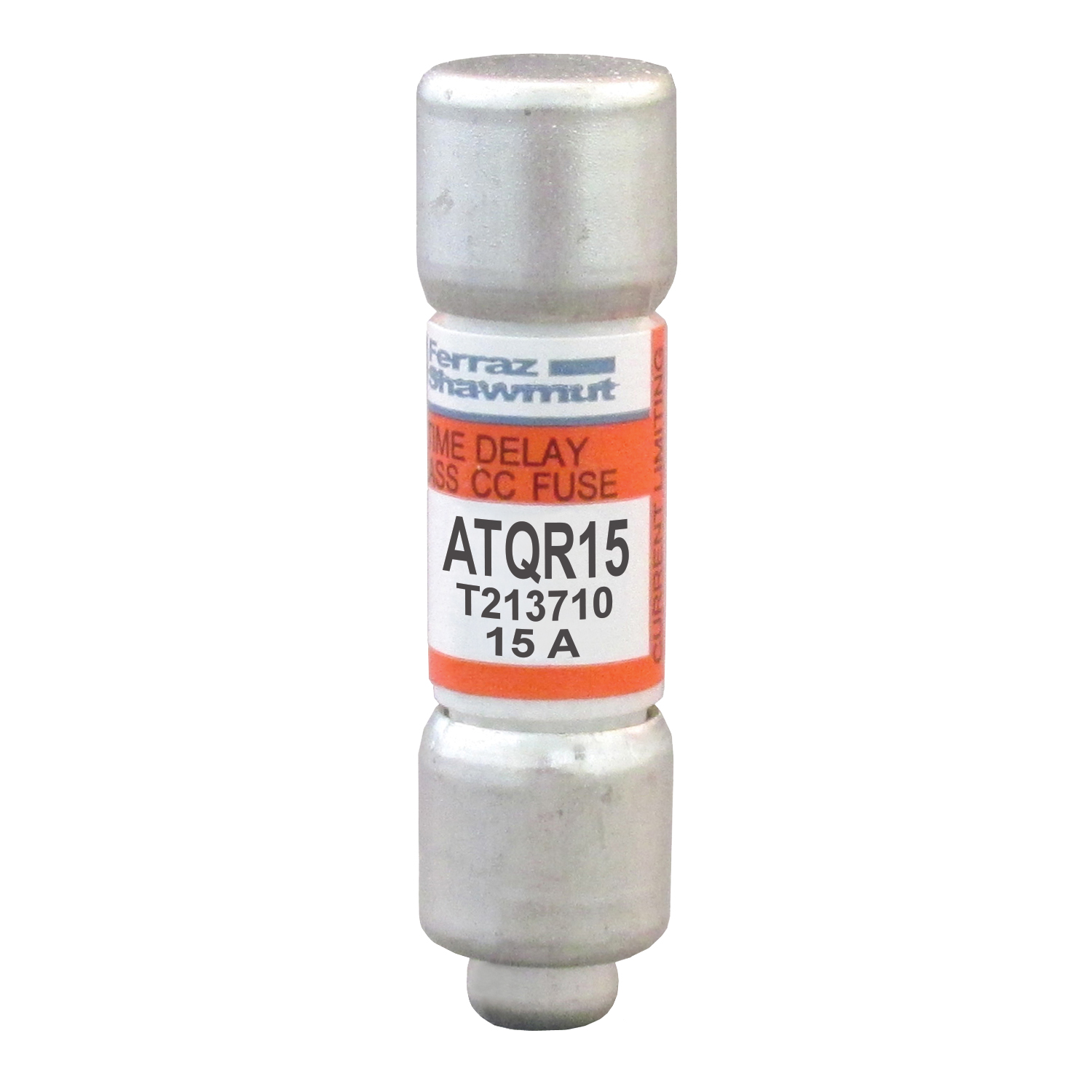 MERS 10x38mm Class CC Time delay 600Vac/300Vdc 200kAac/100kAdc 15A UL - ATQR15