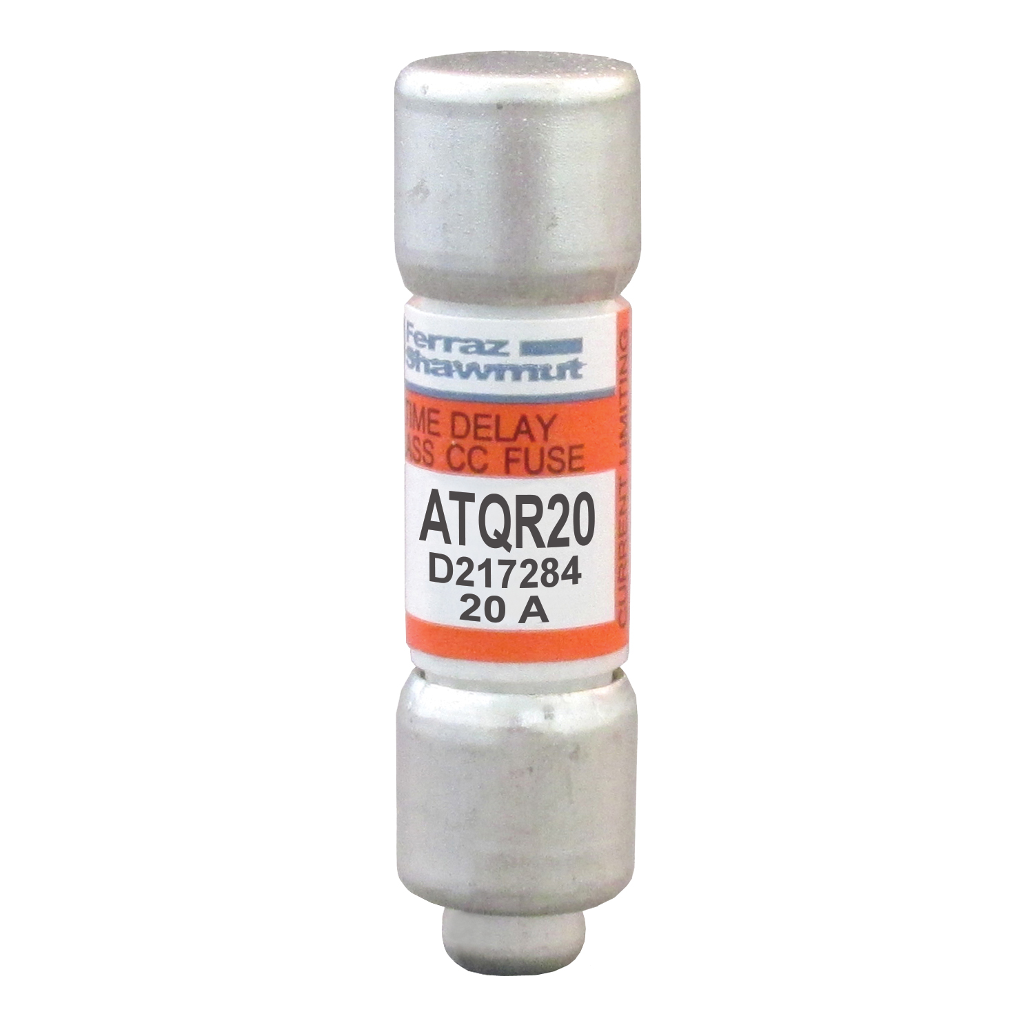 MERS 10x38mm Class CC Time delay 600Vac/300Vdc 200kAac/100kAdc 20A UL - ATQR20