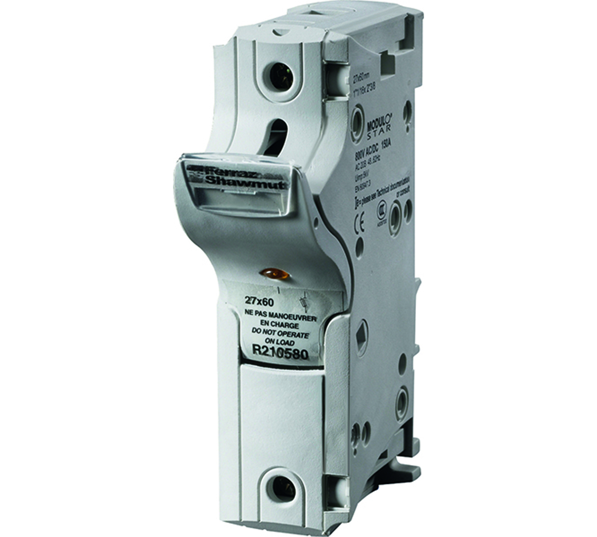 MERS Fuse holder 27x60mm 1P 800Vac/dc IEC/UL - CMS271 - R210580