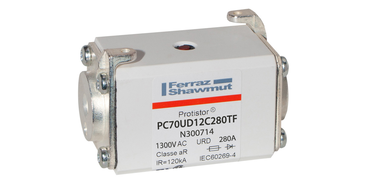MERS HS Size 70 aR 1200Vac 150kA 280A URD TTF M8 - PC70UD12C280TF - N300714