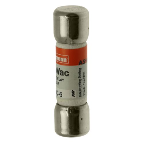BUSS 10x38mm Time delay 500Vac 6A UL Midget fuse - FNQ-6