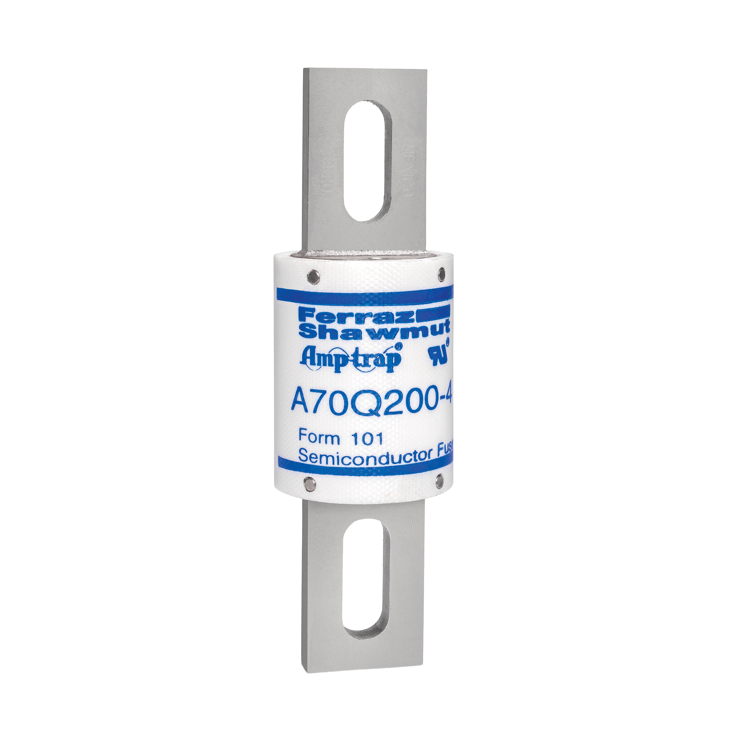 MERS HS 38x129mm 700Vac/650Vdc 100kA 200A Amp Trap Form 101 - Blades bolt in UL - A70Q200-4