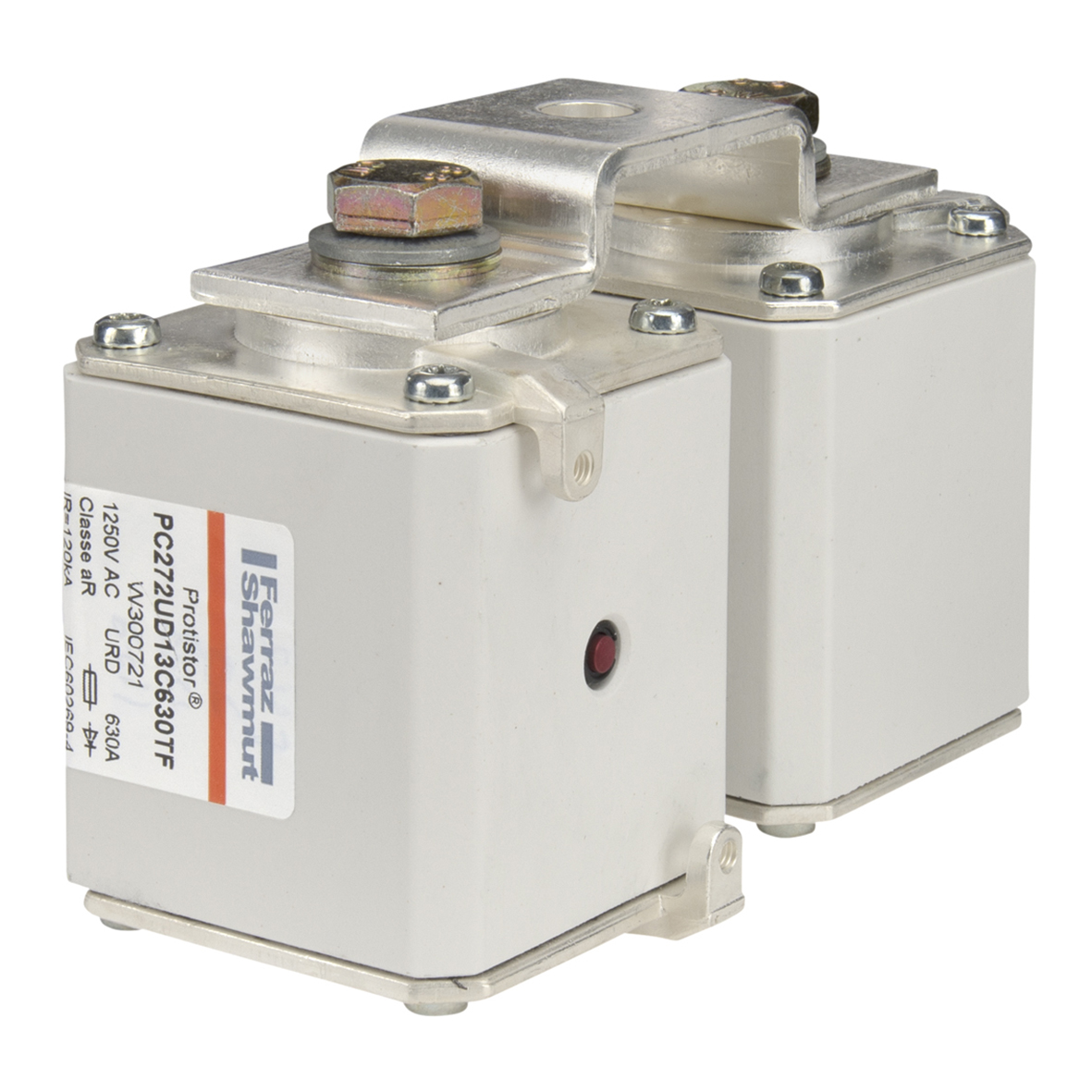 MERS HS Size 2x72 aR 1250Vac 100kA 630A URD TTF - PC272UD13C630TF - W300721