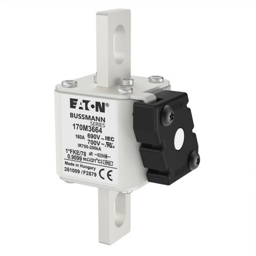 BUSS HS Size 1 aR 690Vac 200kA 160A IEC/UL 1*FKE/78 AR UC - 170M3664