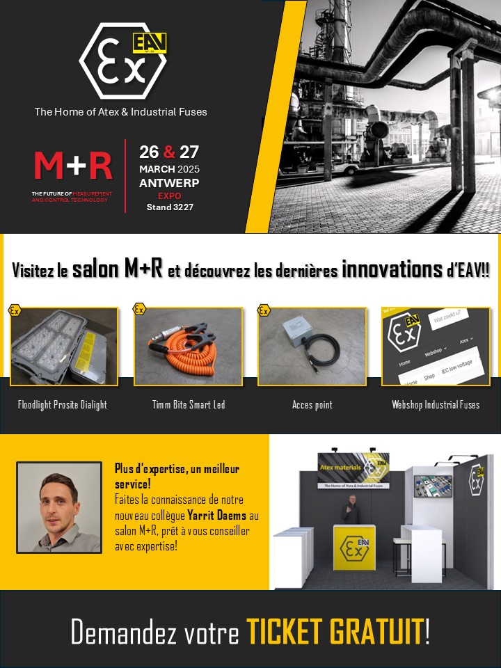 Visitez le salon M+R et découvrez les ernieères innovations d'EAV!